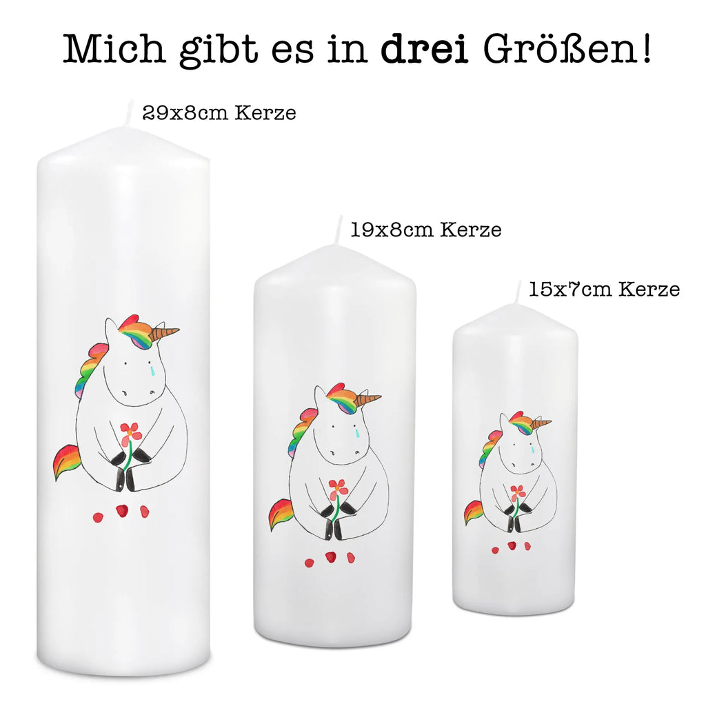 Kerze Einhorn Traurig Kerze, Taufkerze, Kommunionskerze, Geburtstagskerze, Geschenk Kerze, Taufgeschenk Kerze, Kerze mit Druck, Besondere Kerze, Geschenkidee Kerze, Kerze für Kommunion, Geburtstag Kerze, Kommunion Kerze, Einhorn, Einhörner, Einhorn Deko, Unicorn, Glitzer, Trösten. Freundschaft, Freunde, Liebe, Trauer, Grußkarte, Blume