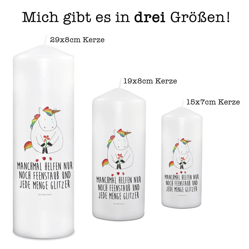 Kerze Einhorn Traurig Kerze, Taufkerze, Kommunionskerze, Geburtstagskerze, Geschenk Kerze, Taufgeschenk Kerze, Kerze mit Druck, Besondere Kerze, Geschenkidee Kerze, Kerze für Kommunion, Geburtstag Kerze, Kommunion Kerze, Einhorn, Einhörner, Einhorn Deko, Unicorn, Glitzer, Trösten. Freundschaft, Freunde, Liebe, Trauer, Grußkarte, Blume