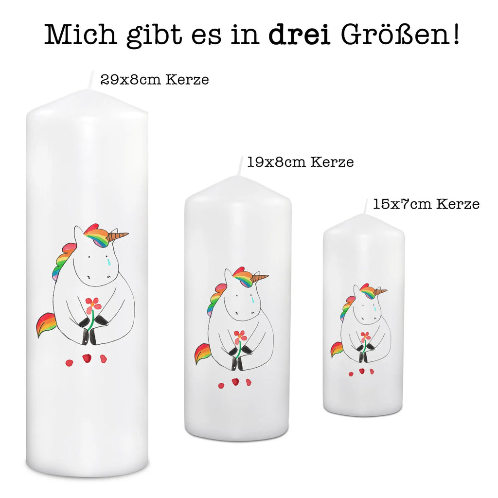 Kerze Einhorn Traurig Kerze, Taufkerze, Kommunionskerze, Geburtstagskerze, Geschenk Kerze, Taufgeschenk Kerze, Kerze mit Druck, Besondere Kerze, Geschenkidee Kerze, Kerze für Kommunion, Geburtstag Kerze, Kommunion Kerze, Einhorn, Einhörner, Einhorn Deko, Unicorn, Glitzer, Trösten. Freundschaft, Freunde, Liebe, Trauer, Grußkarte, Blume