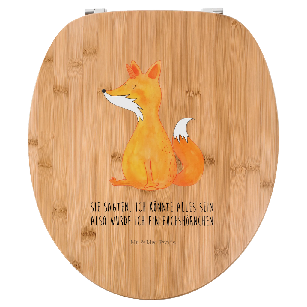 Motiv WC Sitz Einhorn Fuchs Klobrille, Klodeckel, Toilettendeckel, WC-Sitz, Toilette, Einhorn, Einhörner, Einhorn Deko, Unicorn, Fuchs, Unicorns, Fuchshörnchen, Fuchshorn, Foxycorn, Füchse