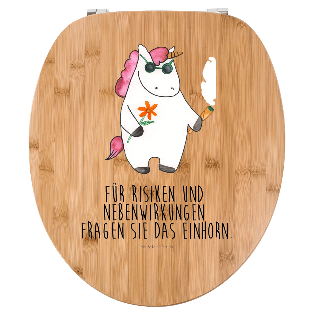 Motiv WC Sitz Einhorn Woodstock Klobrille, Klodeckel, Toilettendeckel, WC-Sitz, Toilette, Einhorn, Einhörner, Einhorn Deko, Unicorn, Kiffen, Joint, Zigarette, Alkohol, Party, Spaß. lustig, witzig, Woodstock