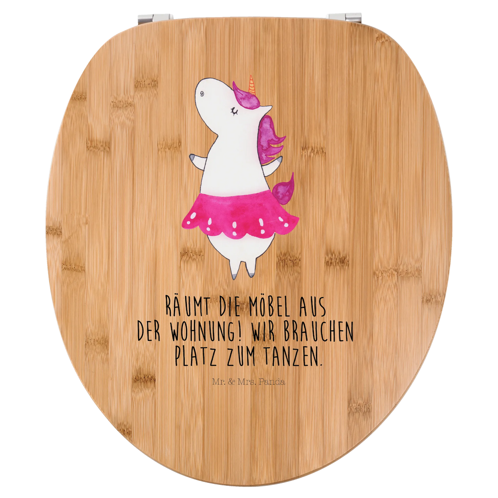 Motiv WC Sitz Einhorn Ballerina Klobrille, Klodeckel, Toilettendeckel, WC-Sitz, Toilette, Einhorn, Einhörner, Einhorn Deko, Pegasus, Unicorn, Tanzen, Ballerina, Party, Wohnung, Spaß, Feiern, Geburtstag, Tänzerin, Lebenslust, Lebensfreude