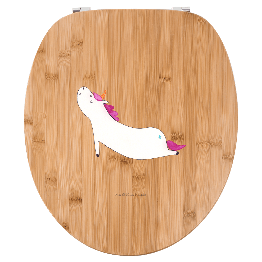 Motiv WC Sitz Einhorn Yoga Klobrille, Klodeckel, Toilettendeckel, WC-Sitz, Toilette, Einhorn, Einhörner, Einhorn Deko, Unicorn, Yoga, Namaste, Achtsamkeit, Entspannung, Joga, Yogamatte, Sport, lustig, witzig, süß