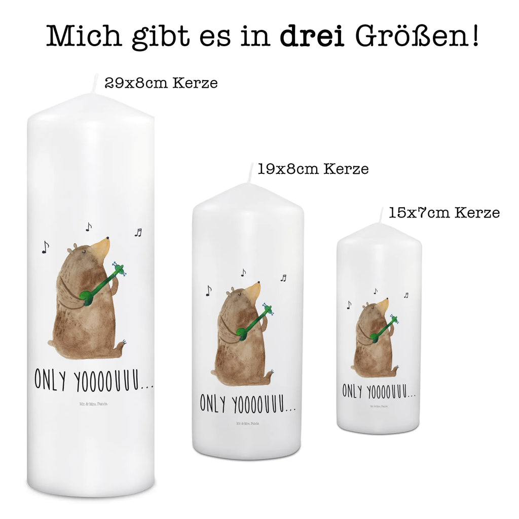 Kerze Bär Gitarre Kerze, Taufkerze, Kommunionskerze, Geburtstagskerze, Geschenk Kerze, Taufgeschenk Kerze, Kerze mit Druck, Besondere Kerze, Geschenkidee Kerze, Kerze für Kommunion, Geburtstag Kerze, Kommunion Kerze, Bär, Teddy, Teddybär