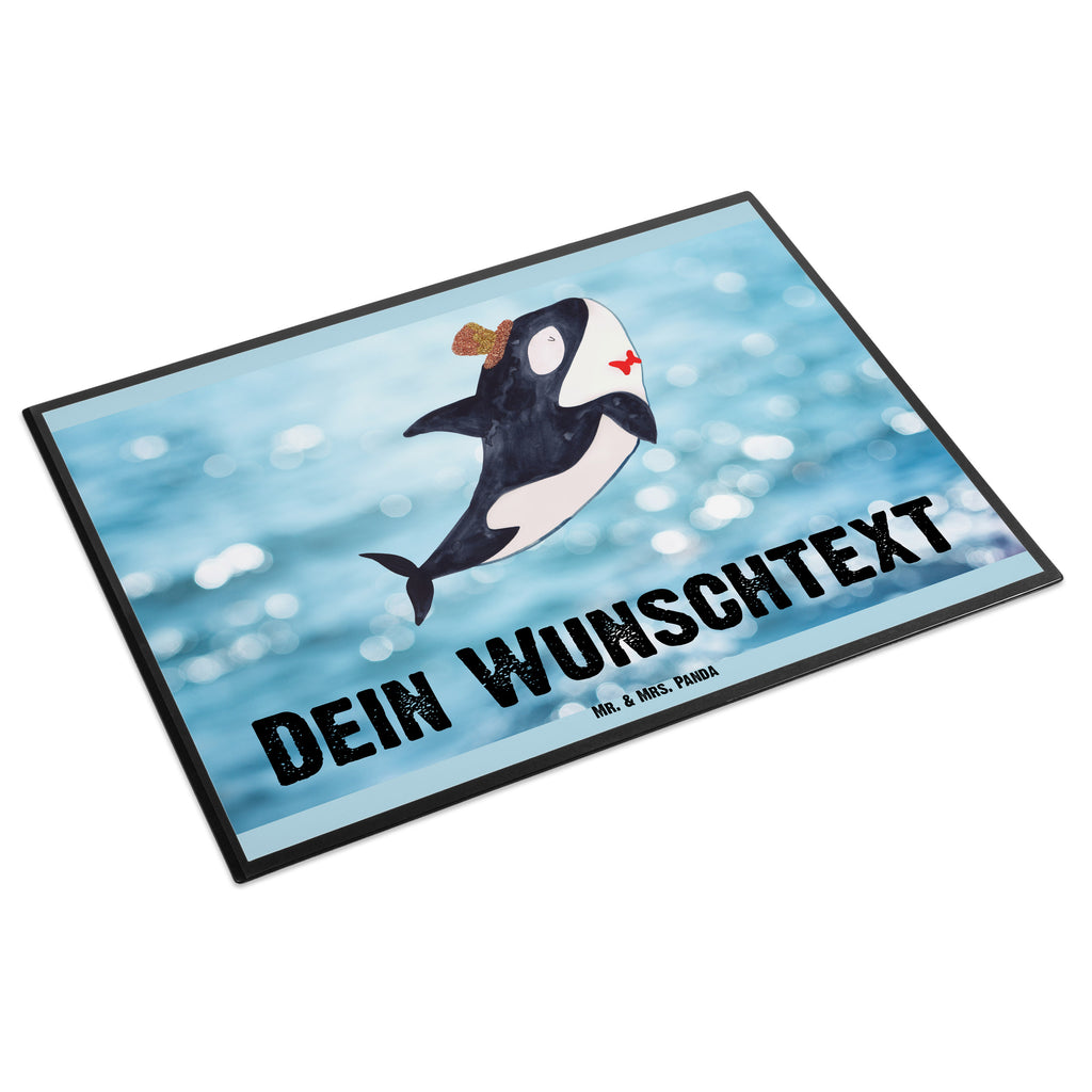 Personalisierte Schreibtischunterlage Orca Zylinder Personalisierte Schreibunterlage, Personalisierte Schreibtischauflage, Personalisierte Schreibtisch Unterlagen, Schreibunterlage mit Namen, Schreibtischauflage mit Namen, Schreibtisch Unterlagen mit Namen, Selbst gestalten, Namensaufdruck, Namenspersonalisierung, Meerestiere, Meer, Urlaub, Narwal, Glitter, Konfetti, Glitzer, Geburtstag, Feier, Fete, Fest, Glückwunsch, Orca