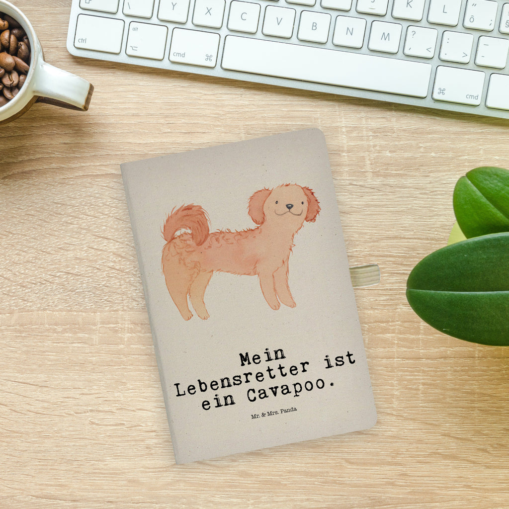 Baumwoll Notizbuch Cavapoo Lebensretter Notizen, Eintragebuch, Tagebuch, Notizblock, Adressbuch, Journal, Kladde, Skizzenbuch, Notizheft, Schreibbuch, Schreibheft, Hund, Hunderasse, Rassehund, Hundebesitzer, Geschenk, Tierfreund, Schenken, Welpe, Cavapoo, Cavoodle