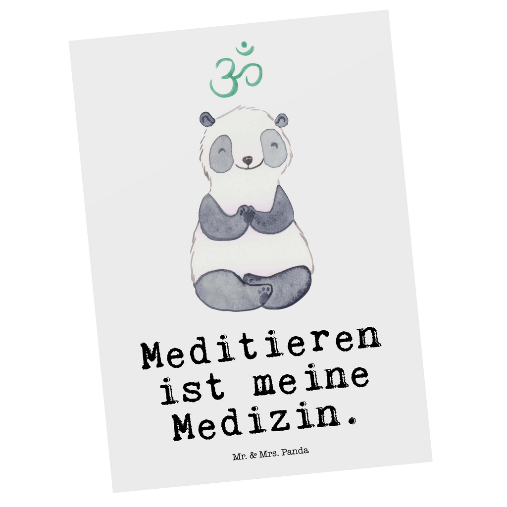 Postkarte Panda Meditieren Medizin Postkarte, Karte, Geschenkkarte, Grußkarte, Einladung, Ansichtskarte, Geburtstagskarte, Einladungskarte, Dankeskarte, Ansichtskarten, Einladung Geburtstag, Einladungskarten Geburtstag, Geschenk, Sport, Sportart, Hobby, Schenken, Danke, Dankeschön, Auszeichnung, Gewinn, Sportler, Meditieren, Meditation, Meditationskurs