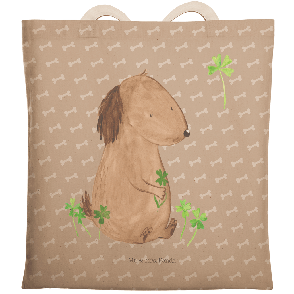 Einkaufstasche Hund Kleeblatt Tragetasche, Tasche, Beutel, Stofftasche, Baumwolltasche, Umhängetasche, Shopper, Einkaufstasche, Beuteltasche, Hund, Hundemotiv, Haustier, Hunderasse, Tierliebhaber, Hundebesitzer, Sprüche, Kleeblatt, Glück, Tagträume, Motivation, Neuanfang, Geschenk, Glücksbringer, Selbstliebe, Achtsamkeit