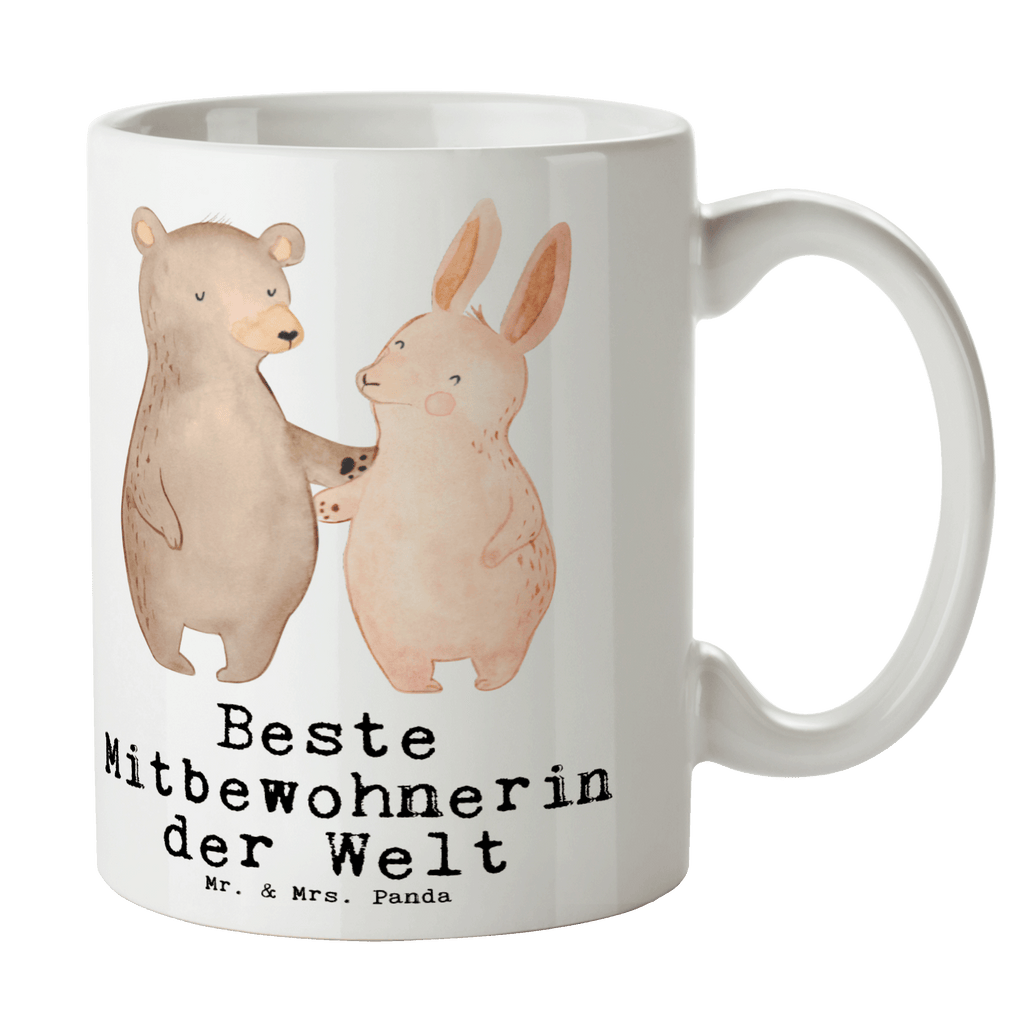 Tasse Hase Beste Mitbewohnerin der Welt Tasse, Kaffeetasse, Teetasse, Becher, Kaffeebecher, Teebecher, Keramiktasse, Porzellantasse, Büro Tasse, Geschenk Tasse, Tasse Sprüche, Tasse Motive, Kaffeetassen, Tasse bedrucken, Designer Tasse, Cappuccino Tassen, Schöne Teetassen, für, Dankeschön, Geschenk, Schenken, Geburtstag, Geburtstagsgeschenk, Geschenkidee, Danke, Bedanken, Mitbringsel, Freude machen, Geschenktipp, Mitbewohnerin, WG, Zimmernachbarin, Wohngemeinschaft, WG-Bewohnerin, Zimmerkollegin, Zimmergenossin, Stubenkameradin