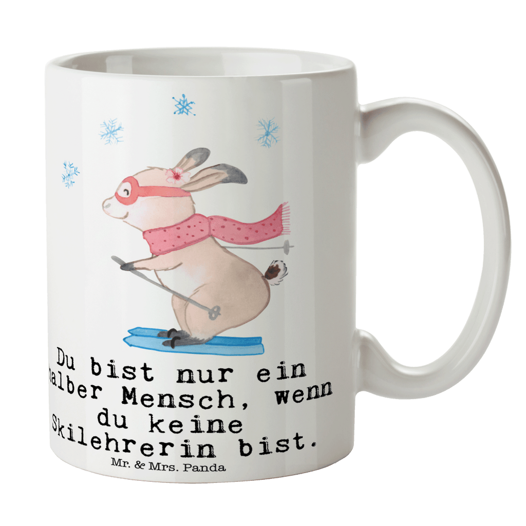 Tasse Skilehrerin mit Herz Tasse, Kaffeetasse, Teetasse, Becher, Kaffeebecher, Teebecher, Keramiktasse, Porzellantasse, Büro Tasse, Geschenk Tasse, Tasse Sprüche, Tasse Motive, Kaffeetassen, Tasse bedrucken, Designer Tasse, Cappuccino Tassen, Schöne Teetassen, Beruf, Ausbildung, Jubiläum, Abschied, Rente, Kollege, Kollegin, Geschenk, Schenken, Arbeitskollege, Mitarbeiter, Firma, Danke, Dankeschön