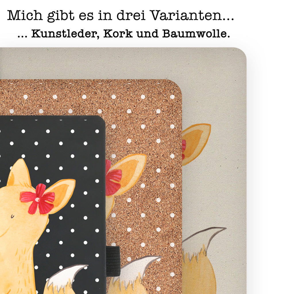 Baumwoll Notizbuch Fuchs Mama Notizen, Eintragebuch, Tagebuch, Notizblock, Adressbuch, Journal, Kladde, Skizzenbuch, Notizheft, Schreibbuch, Schreibheft, Familie, Vatertag, Muttertag, Bruder, Schwester, Mama, Papa, Oma, Opa, Mutter, Tochter, Lieblingstochter, Beste Tochter, Geschenk