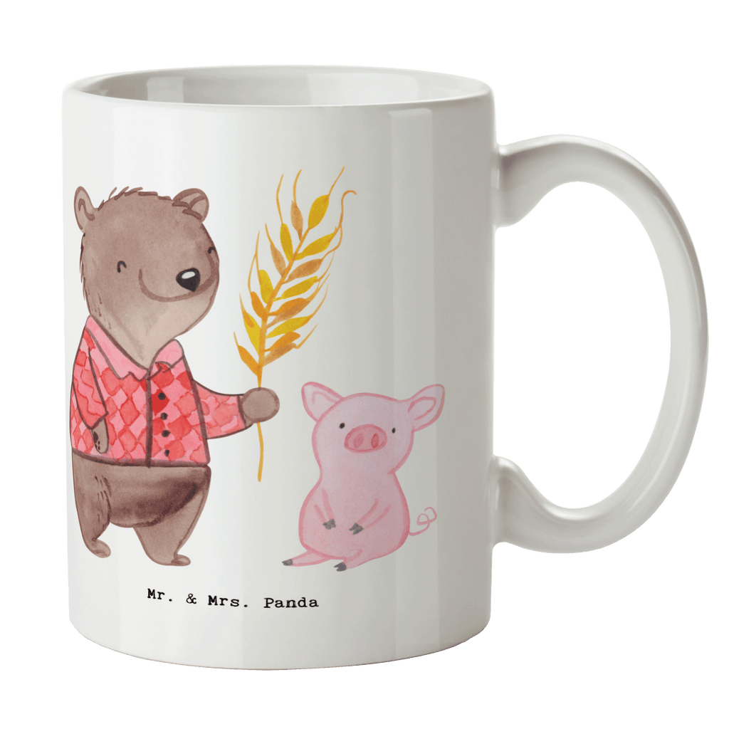 Tasse Bauer mit Herz Tasse, Kaffeetasse, Teetasse, Becher, Kaffeebecher, Teebecher, Keramiktasse, Porzellantasse, Büro Tasse, Geschenk Tasse, Tasse Sprüche, Tasse Motive, Kaffeetassen, Tasse bedrucken, Designer Tasse, Cappuccino Tassen, Schöne Teetassen, Beruf, Ausbildung, Jubiläum, Abschied, Rente, Kollege, Kollegin, Geschenk, Schenken, Arbeitskollege, Mitarbeiter, Firma, Danke, Dankeschön, Landwirt; Bauer, Tierwirt, Agronom, Farmer, Bauernhof