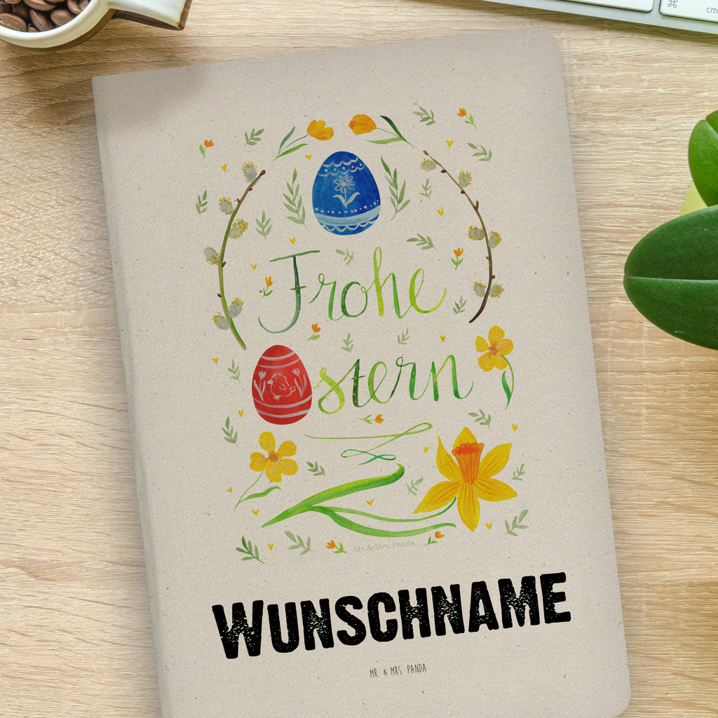 DIN A4 Personalisiertes Notizbuch Frohe Ostern Personalisiertes Notizbuch, Notizbuch mit Namen, Notizbuch bedrucken, Personalisierung, Namensbuch, Namen, Ostern, Osterhase, Ostergeschenke, Osternest, Osterdeko, Geschenke zu Ostern, Ostern Geschenk, Ostergeschenke Kinder, Ostern Kinder, Frohe Ostern, Ostergrüße, Osterblume, Osterei, bemalte Ostereier, Weidenkätzchen. Lettering