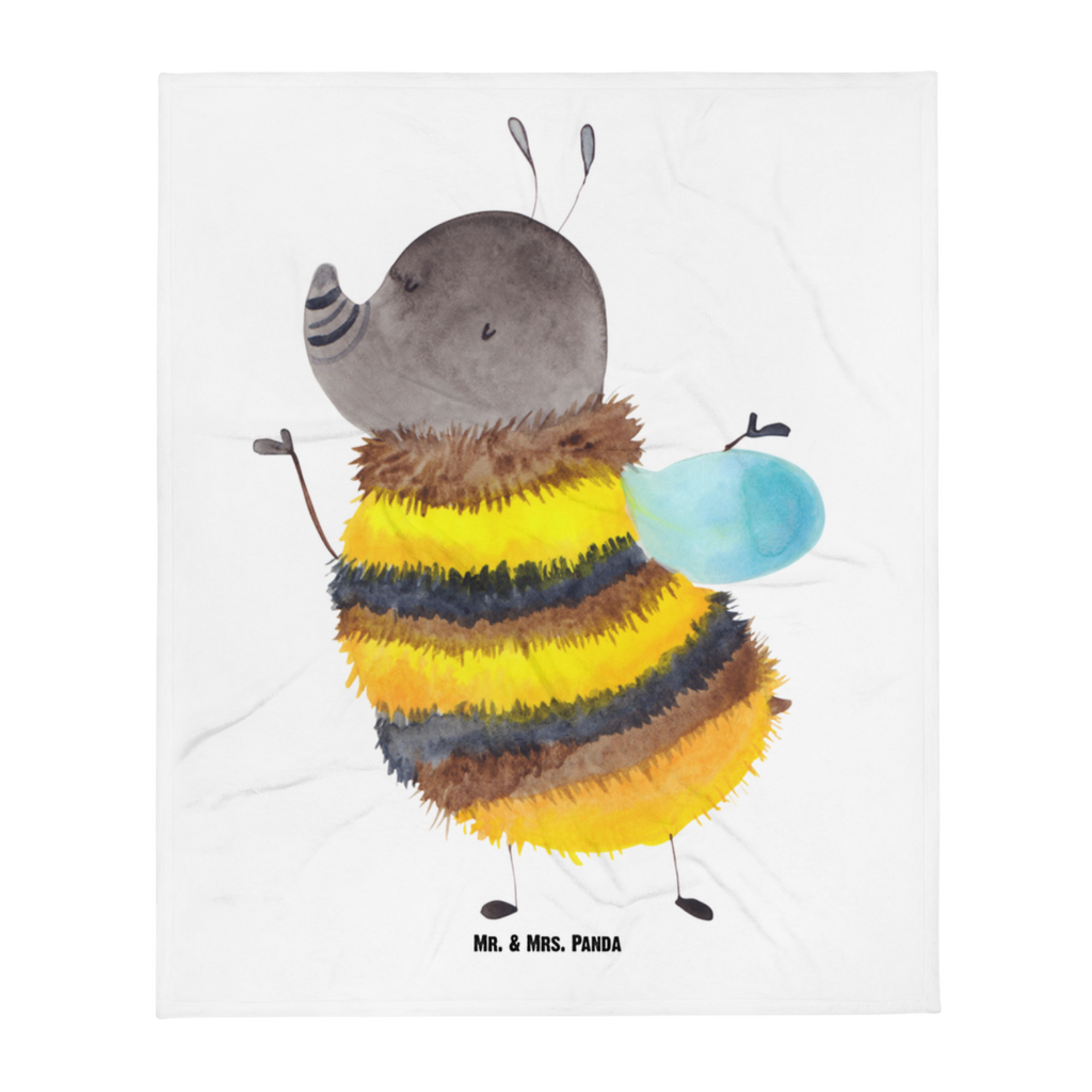 Babydecke Hummel flauschig Babydecke, Babygeschenk, Geschenk Geburt, Babyecke Kuscheldecke, Krabbeldecke, Tiermotive, Gute Laune, lustige Sprüche, Tiere, Hummel, Flauschig, Biene, Blume, Natur