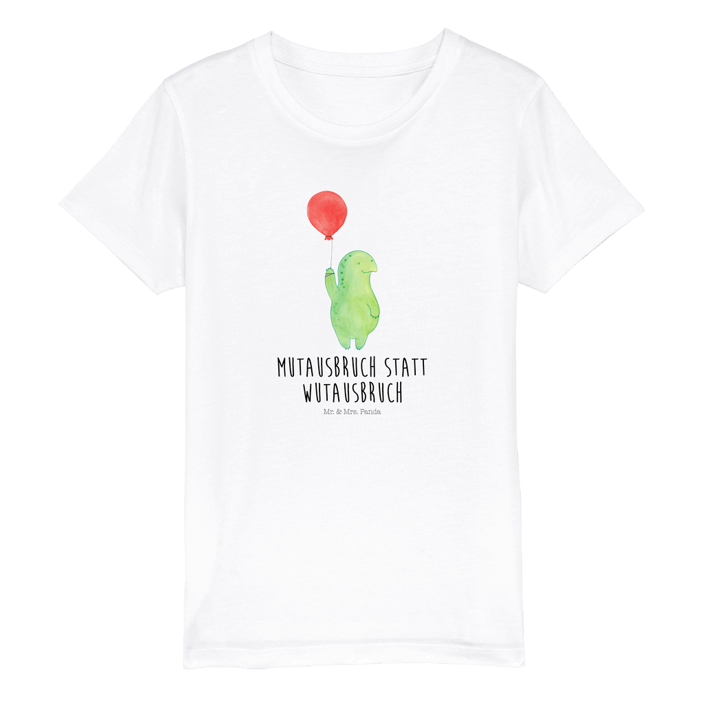 Organic Kinder T-Shirt Schildkröte Luftballon Kinder T-Shirt, Kinder T-Shirt Mädchen, Kinder T-Shirt Jungen, Schildkröte, Schildkröten, Mutausbruch, Motivation, Motivationsspruch