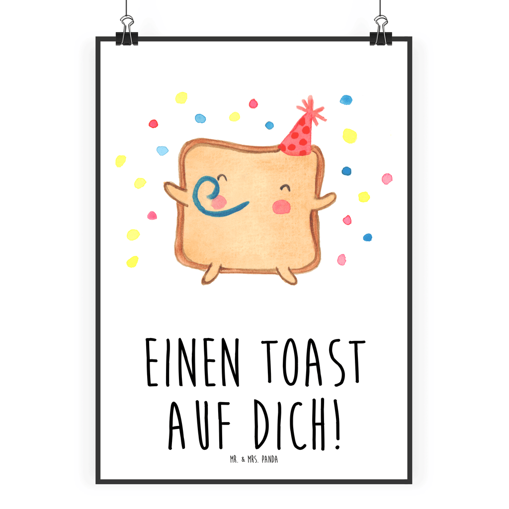 Poster Toast Party Poster, Wandposter, Bild, Wanddeko, Küchenposter, Kinderposter, Wanddeko Bild, Raumdekoration, Wanddekoration, Handgemaltes Poster, Mr. & Mrs. Panda Poster, Designposter, Kunstdruck, Posterdruck, Liebe, Partner, Freund, Freundin, Ehemann, Ehefrau, Heiraten, Verlobung, Heiratsantrag, Liebesgeschenk, Jahrestag, Hocheitstag, Valentinstag, Geschenk für Frauen, Hochzeitstag, Mitbringsel, Geschenk für Freundin, Geschenk für Partner, Liebesbeweis, für Männer, für Ehemann