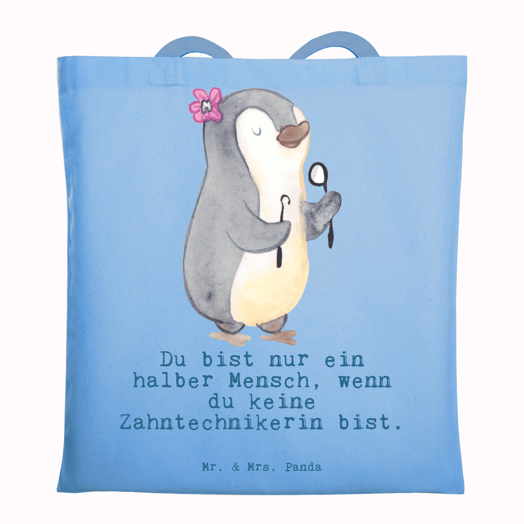 Tragetasche Zahntechnikerin mit Herz Beuteltasche, Beutel, Einkaufstasche, Jutebeutel, Stoffbeutel, Tasche, Shopper, Umhängetasche, Strandtasche, Schultertasche, Stofftasche, Tragetasche, Badetasche, Jutetasche, Einkaufstüte, Laptoptasche, Beruf, Ausbildung, Jubiläum, Abschied, Rente, Kollege, Kollegin, Geschenk, Schenken, Arbeitskollege, Mitarbeiter, Firma, Danke, Dankeschön