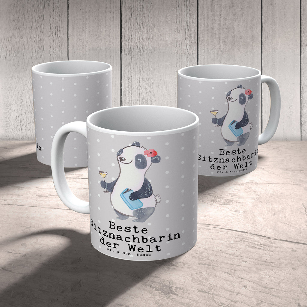 Tasse Panda Beste Sitznachbarin der Welt Tasse, Kaffeetasse, Teetasse, Becher, Kaffeebecher, Teebecher, Keramiktasse, Porzellantasse, Büro Tasse, Geschenk Tasse, Tasse Sprüche, Tasse Motive, Kaffeetassen, Tasse bedrucken, Designer Tasse, Cappuccino Tassen, Schöne Teetassen, für, Dankeschön, Geschenk, Schenken, Geburtstag, Geburtstagsgeschenk, Geschenkidee, Danke, Bedanken, Mitbringsel, Freude machen, Geschenktipp, Sitznachbarin, Stuhlnachbar, Mitschülerin, Nachbarin, Uni, Universität, Seminar, Kommilitone, Tischnachbar, Schule, Mitstudentin, Hochschule, Beste Sitznachbarin der Welt, Weltbeste Sitznachbarin