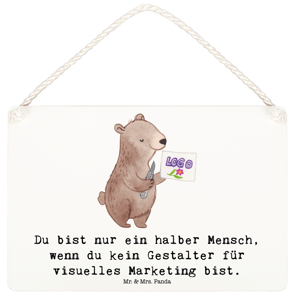 Deko Schild Gestalter für visuelles Marketing mit Herz Dekoschild, Deko Schild, Schild, Tür Schild, Türschild, Holzschild, Wandschild, Wanddeko, Beruf, Ausbildung, Jubiläum, Abschied, Rente, Kollege, Kollegin, Geschenk, Schenken, Arbeitskollege, Mitarbeiter, Firma, Danke, Dankeschön