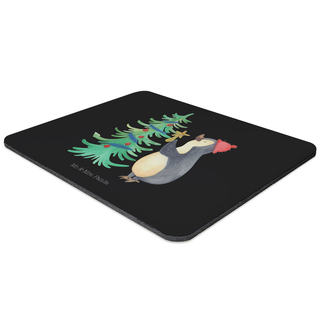 Mauspad Pinguin Weihnachtsbaum Mousepad, Computer zubehör, Büroausstattung, PC Zubehör, Arbeitszimmer, Mauspad, Einzigartiges Mauspad, Designer Mauspad, Winter, Weihnachten, Weihnachtsdeko, Nikolaus, Advent, Heiligabend, Wintermotiv, Pinguin