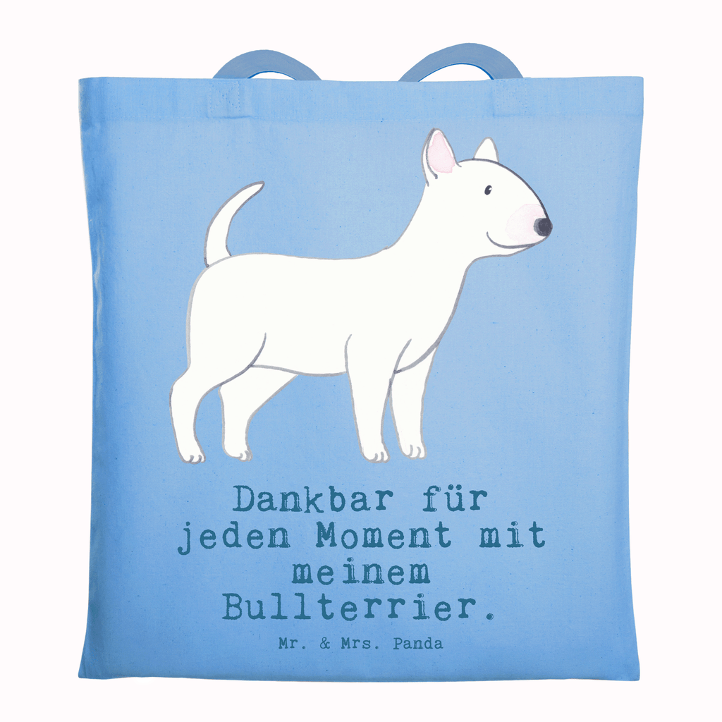 Tragetasche Bullterrier Moment Beuteltasche, Beutel, Einkaufstasche, Jutebeutel, Stoffbeutel, Hund, Hunderasse, Rassehund, Hundebesitzer, Geschenk, Tierfreund, Schenken, Welpe, Bullterrier