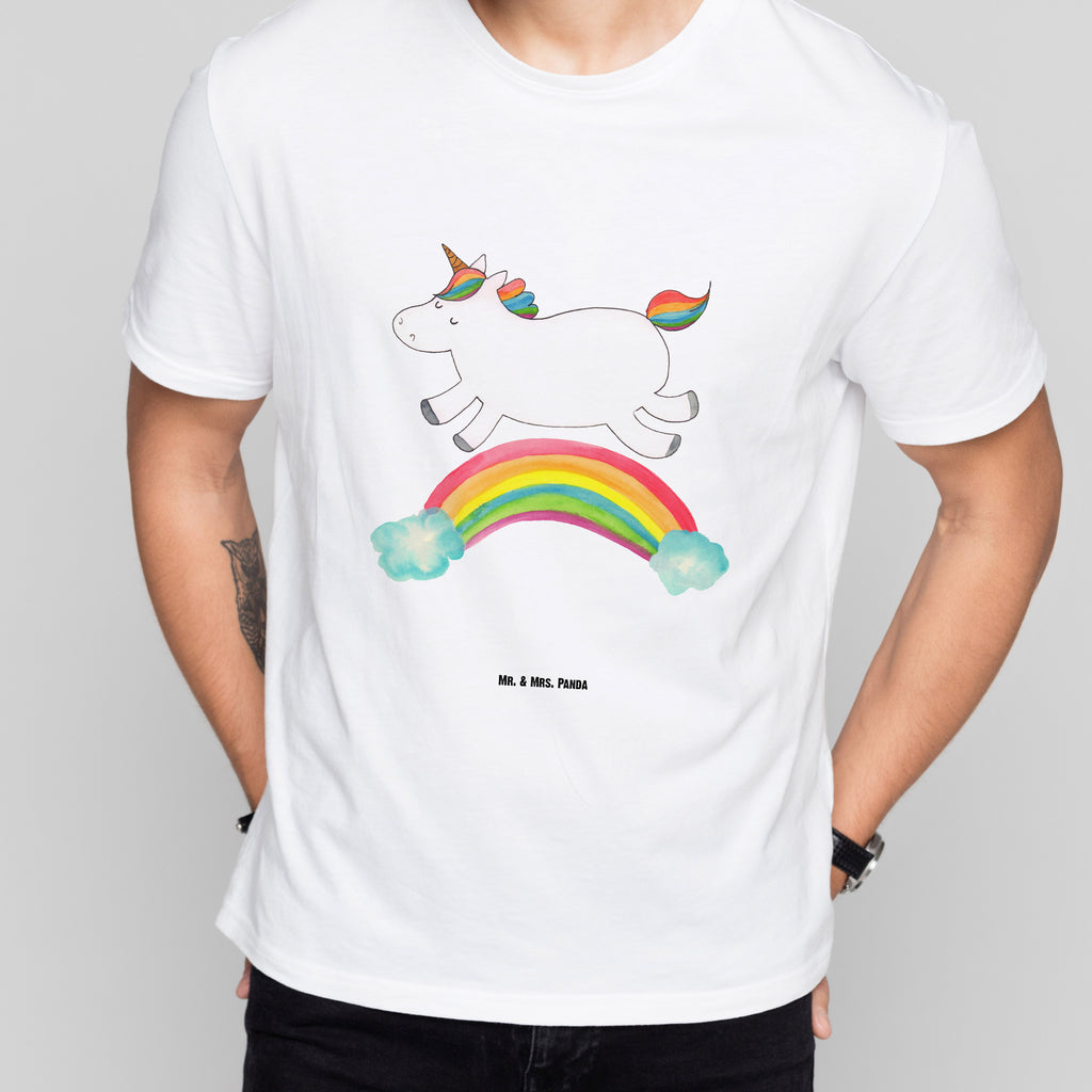 T-Shirt Standard Einhorn Regenbogen T-Shirt, Shirt, Tshirt, Lustiges T-Shirt, T-Shirt mit Spruch, Party, Junggesellenabschied, Jubiläum, Geburstag, Herrn, Damen, Männer, Frauen, Schlafshirt, Nachthemd, Sprüche, Einhorn, Einhörner, Einhorn Deko, Pegasus, Unicorn, Regenbogen, Glitzer, Einhornpower, Erwachsenwerden, Einhornautobahn