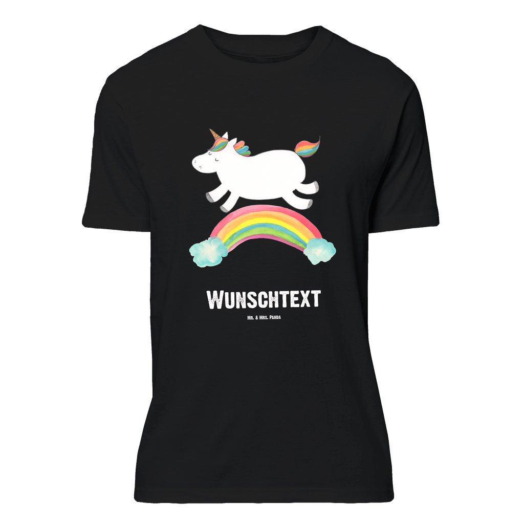 Personalisiertes T-Shirt Einhorn Regenbogen T-Shirt Personalisiert, T-Shirt mit Namen, T-Shirt mit Aufruck, Männer, Frauen, Wunschtext, Bedrucken, Einhorn, Einhörner, Einhorn Deko, Pegasus, Unicorn, Regenbogen, Glitzer, Einhornpower, Erwachsenwerden, Einhornautobahn