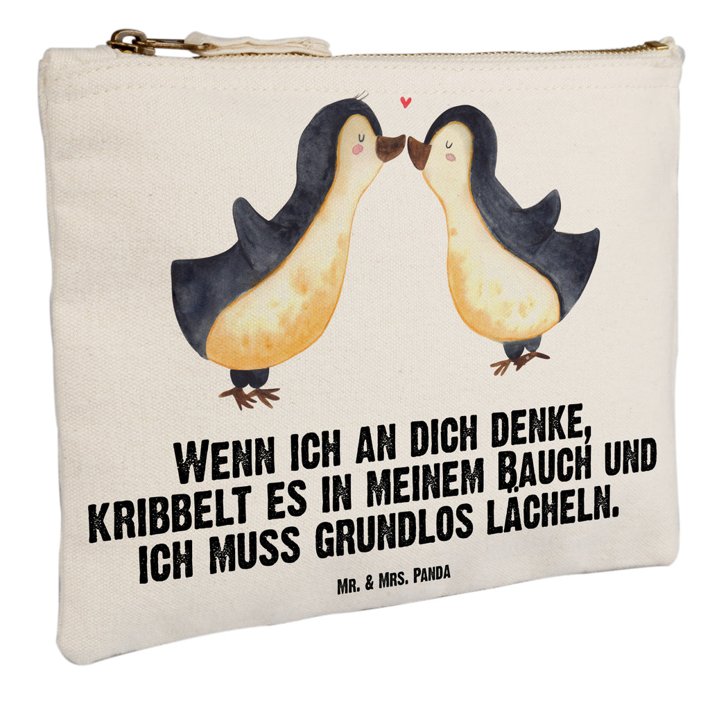 Schminktasche Pinguine Kuss Schminktasche, Kosmetiktasche, Kosmetikbeutel, Stiftemäppchen, Etui, Federmappe, Makeup, XXL, Schminketui, Kosmetiketui, Schlamperetui, Liebe, Partner, Freund, Freundin, Ehemann, Ehefrau, Heiraten, Verlobung, Heiratsantrag, Liebesgeschenk, Jahrestag, Hocheitstag, Valentinstag, Geschenk für Frauen, Hochzeitstag, Mitbringsel, Geschenk für Freundin, Geschenk für Partner, Liebesbeweis, für Männer, für Ehemann