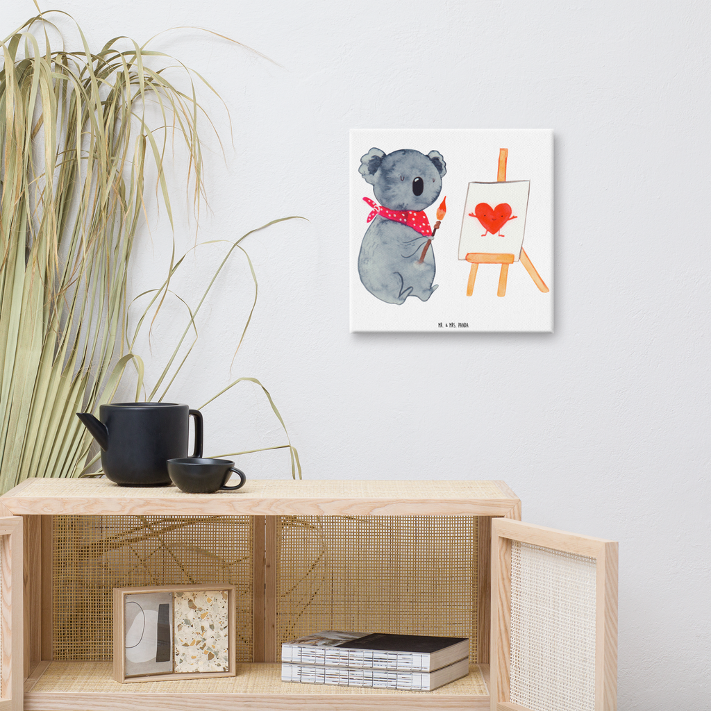 Leinwand Bild Koala Künstler Leinwand, Bild, Kunstdruck, Wanddeko, Dekoration, Koala, Koalabär, Liebe, Liebensbeweis, Liebesgeschenk, Gefühle, Künstler, zeichnen