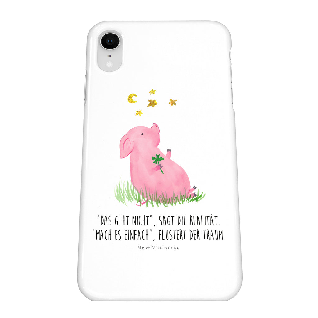 Handyhülle Schwein Glück Handyhülle, Handycover, Cover, Handy, Hülle, Iphone 10, Iphone X, Tiermotive, Gute Laune, lustige Sprüche, Tiere, Glücksschwein. Glück, Schwein, Schweinchen, Sterne, Sernchen, Ziele, Träume, Motivation, Glücksbringer