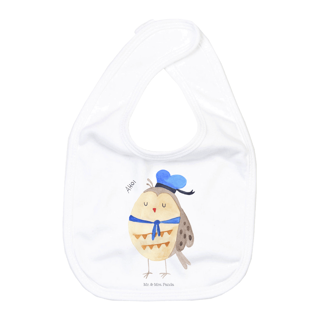 Organic Babylätzchen Eule Matrose Baby, Lätzchen, Spucktuch, Sabberlätzchen, Klettlätzchen, Babygeschenk, Baby Lätzchen, Geschenk für Geburt, Geschenk zur Geburt, Baby Spucktuch, Babyausstattung, Geschenkidee für Babyparty, Eule, Eule Spruch, Eule Deko, Owl, Wortspiel lustig, Matrose, Freundin, Ehe, Seefahrer, Heimathafen, Hochzeitstag Geschenk