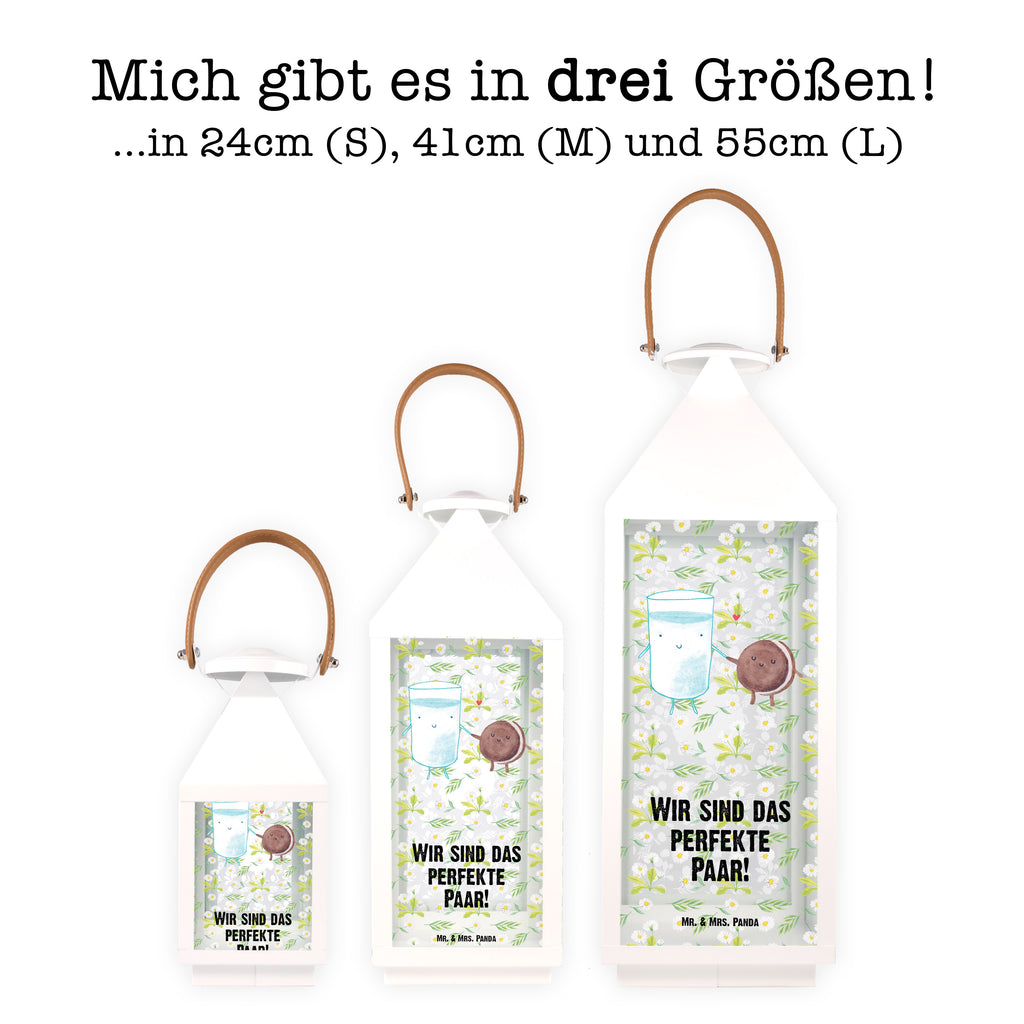 Deko Laterne Milch Keks Gartenlampe, Gartenleuchte, Gartendekoration, Gartenlicht, Laterne kleine Laternen, XXL Laternen, Laterne groß, Tiermotive, Gute Laune, lustige Sprüche, Tiere, Milk, Cookie, Milch, Keks, Kekse, Kaffee, Einladung Frühstück, Motiv süß, romantisch, perfektes Paar