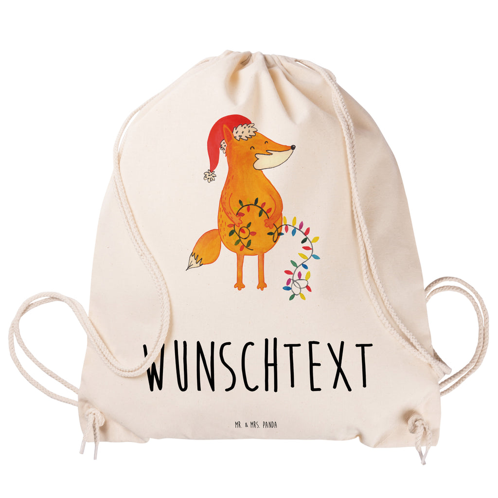 Personalisierter Sportbeutel Fuchs Weihnachten Personalisierter Sportbeutel, Personalisierter Beutel, Personalisierte Sporttasche, Personalisierter Tasche, Personalisierter Stoffbeutel, Personalisierter Sportbeutel Kinder, Sportbeutel mit Namen, Turnbeutel mit Namen, Beutel mit Namen, Sporttasche mit Namen, Tasche mit Namen, Stoffbeutel mit Namen, Sportbeutel Kinder mit Namen, Wunschtext, Wunschnamen, Personalisierbar, Personalisierung, Winter, Weihnachten, Weihnachtsdeko, Nikolaus, Advent, Heiligabend, Wintermotiv, Fuchs, Füchse, Spruch schön, Geschenk Weihnachten, Weihnachtsmann, Weihnachtszeit