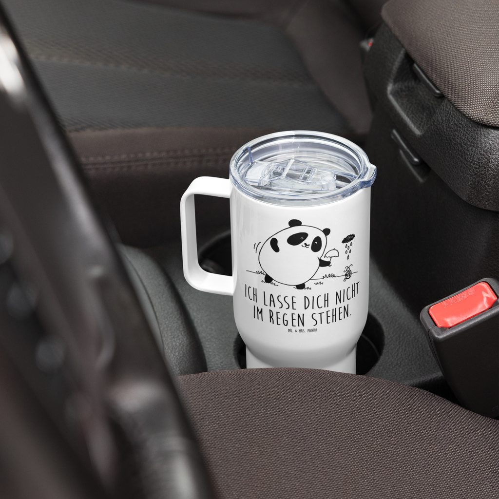 XXL Thermobecher Panda Zusammenhalt Thermobecher, XL Thermobecher, Reisebecher, XL Reisetasse, Großer Thermobecher, Autobecher, Jumbo Becher