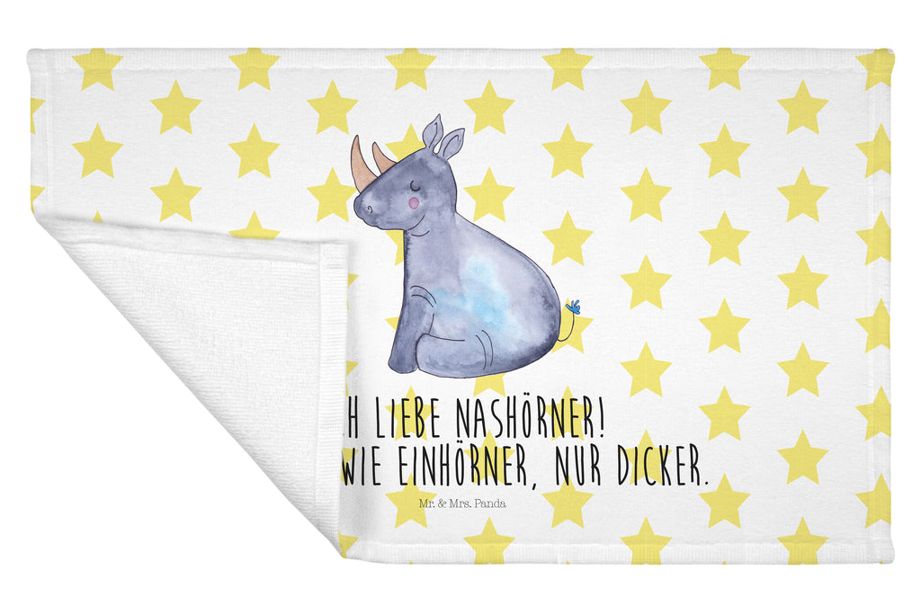 Handtuch Einhorn Nashorn Handtuch, Badehandtuch, Badezimmer, Handtücher, groß, Kinder, Baby, Einhorn, Einhörner, Einhorn Deko, Pegasus, Unicorn, Regenbogen, witzig, lustig, Zoo, Glitzer, Einhornpower, Erwachsenwerden, Nashorn, Nashörner