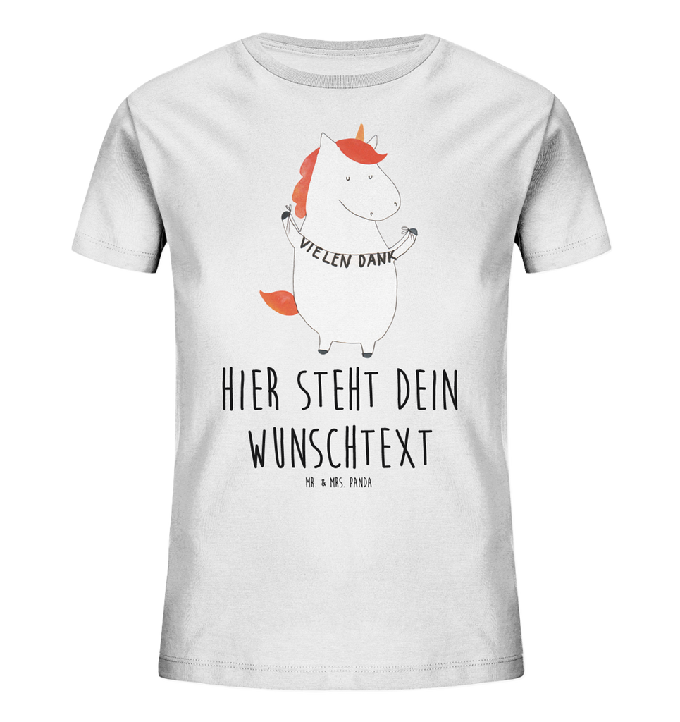 Personalisiertes Kinder T-Shirt Einhorn Dankeschön Personalisiertes Kinder T-Shirt, Einhorn, Einhörner, Einhorn Deko, Pegasus, Unicorn, Danke, vielen Dank, Dankeschön, Danksagung