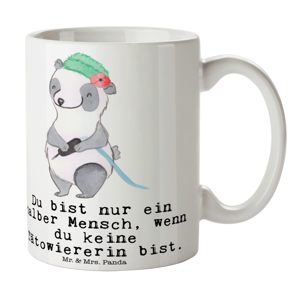 Tasse Tätowiererin mit Herz Tasse, Kaffeetasse, Teetasse, Becher, Kaffeebecher, Teebecher, Keramiktasse, Porzellantasse, Büro Tasse, Geschenk Tasse, Tasse Sprüche, Tasse Motive, Kaffeetassen, Tasse bedrucken, Designer Tasse, Cappuccino Tassen, Schöne Teetassen, Beruf, Ausbildung, Jubiläum, Abschied, Rente, Kollege, Kollegin, Geschenk, Schenken, Arbeitskollege, Mitarbeiter, Firma, Danke, Dankeschön