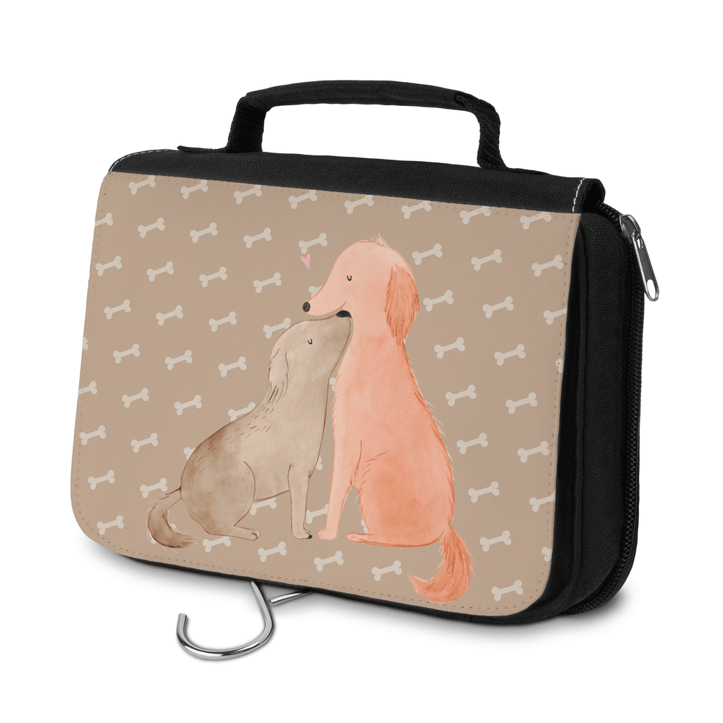 Kulturbeutel Hunde Liebe Kulturbeutel, Zum Aufhängen, Waschtasche, Kosmetiktasche, Damen, Herren, Aufbewahrungstasche, Schminktasche, Kosmetikbeutel, Organizer, Kulturtasche, Schminkutensil, Hund, Hundemotiv, Haustier, Hunderasse, Tierliebhaber, Hundebesitzer, Sprüche, Liebe, Hund. Hunde, Kuss, Vertrauen, Kuscheln, Herz