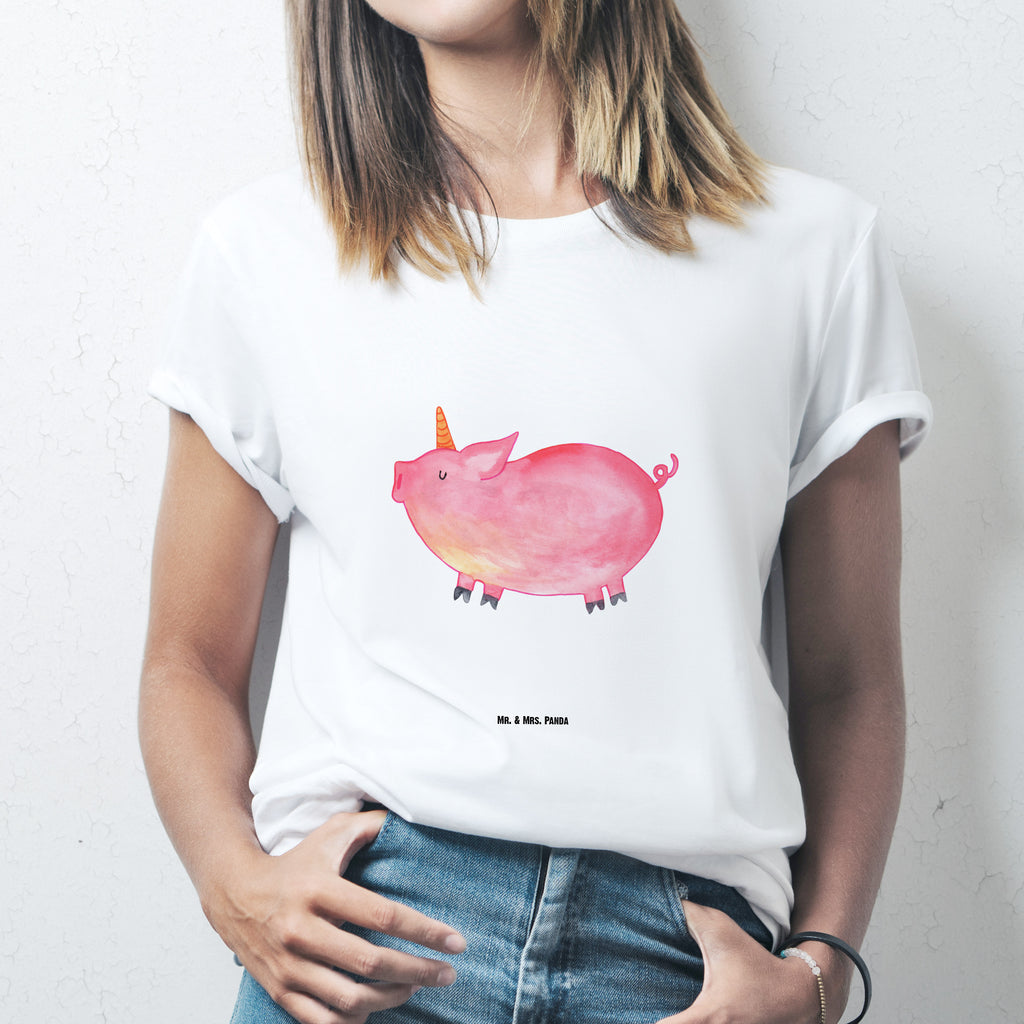 T-Shirt Standard Einhorn Schweinhorn T-Shirt, Shirt, Tshirt, Lustiges T-Shirt, T-Shirt mit Spruch, Party, Junggesellenabschied, Jubiläum, Geburstag, Herrn, Damen, Männer, Frauen, Schlafshirt, Nachthemd, Sprüche, Einhorn, Einhörner, Einhorn Deko, Pegasus, Unicorn, Spaß, Schwein, Schweinhorn, Bauer, witzig. lustig, Spruch, geschenk, Pig, Piggy, funny, english, englisch