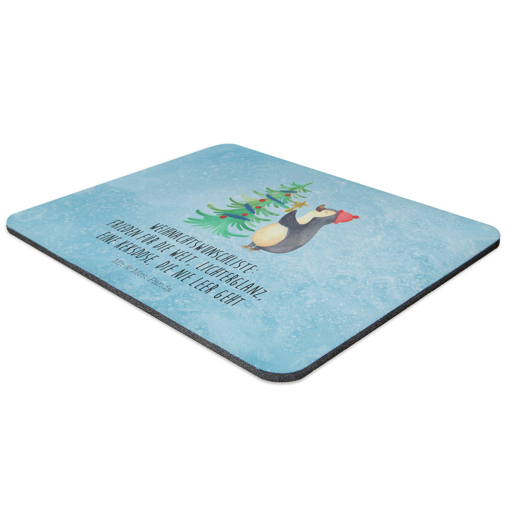 Mauspad Pinguin Weihnachtsbaum Mousepad, Computer zubehör, Büroausstattung, PC Zubehör, Arbeitszimmer, Mauspad, Einzigartiges Mauspad, Designer Mauspad, Winter, Weihnachten, Weihnachtsdeko, Nikolaus, Advent, Heiligabend, Wintermotiv, Pinguin