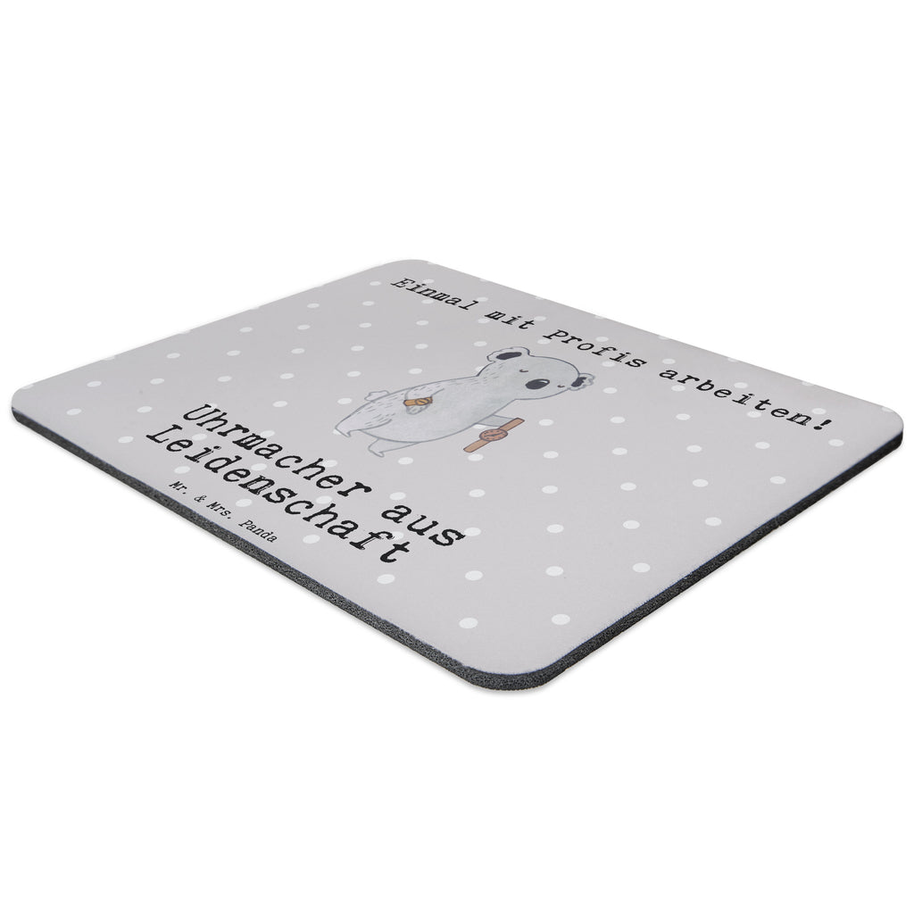 Mauspad Uhrmacher aus Leidenschaft Mousepad, Computer zubehör, Büroausstattung, PC Zubehör, Arbeitszimmer, Mauspad, Einzigartiges Mauspad, Designer Mauspad, Mausunterlage, Mauspad Büro, Beruf, Ausbildung, Jubiläum, Abschied, Rente, Kollege, Kollegin, Geschenk, Schenken, Arbeitskollege, Mitarbeiter, Firma, Danke, Dankeschön