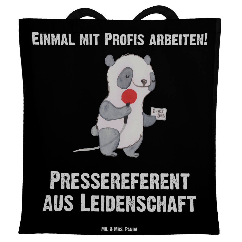 Tragetasche Pressereferent aus Leidenschaft Beuteltasche, Beutel, Einkaufstasche, Jutebeutel, Stoffbeutel, Beruf, Ausbildung, Jubiläum, Abschied, Rente, Kollege, Kollegin, Geschenk, Schenken, Arbeitskollege, Mitarbeiter, Firma, Danke, Dankeschön, Pressereferent, Pressemitarbeiter, Presseagentur, Studium