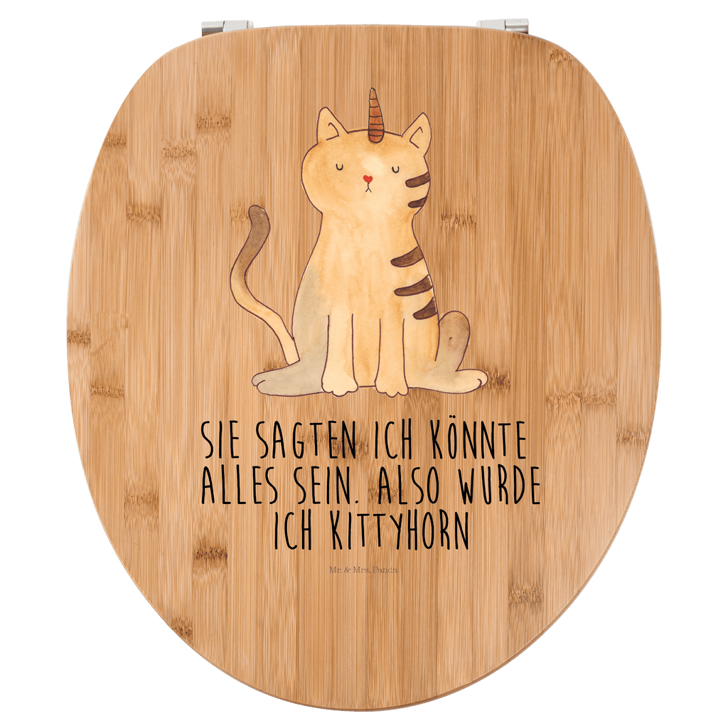 Motiv WC Sitz Einhorn Katze Klobrille, Klodeckel, Toilettendeckel, WC-Sitz, Toilette, Einhorn, Einhörner, Einhorn Deko, Pegasus, Unicorn, Katzer, Mieze, Regenbogen, Glitzer, Einhornpower, Erwachsenwerden, Katze, Katzenhorn, Einhornkatze, Kittyhorn