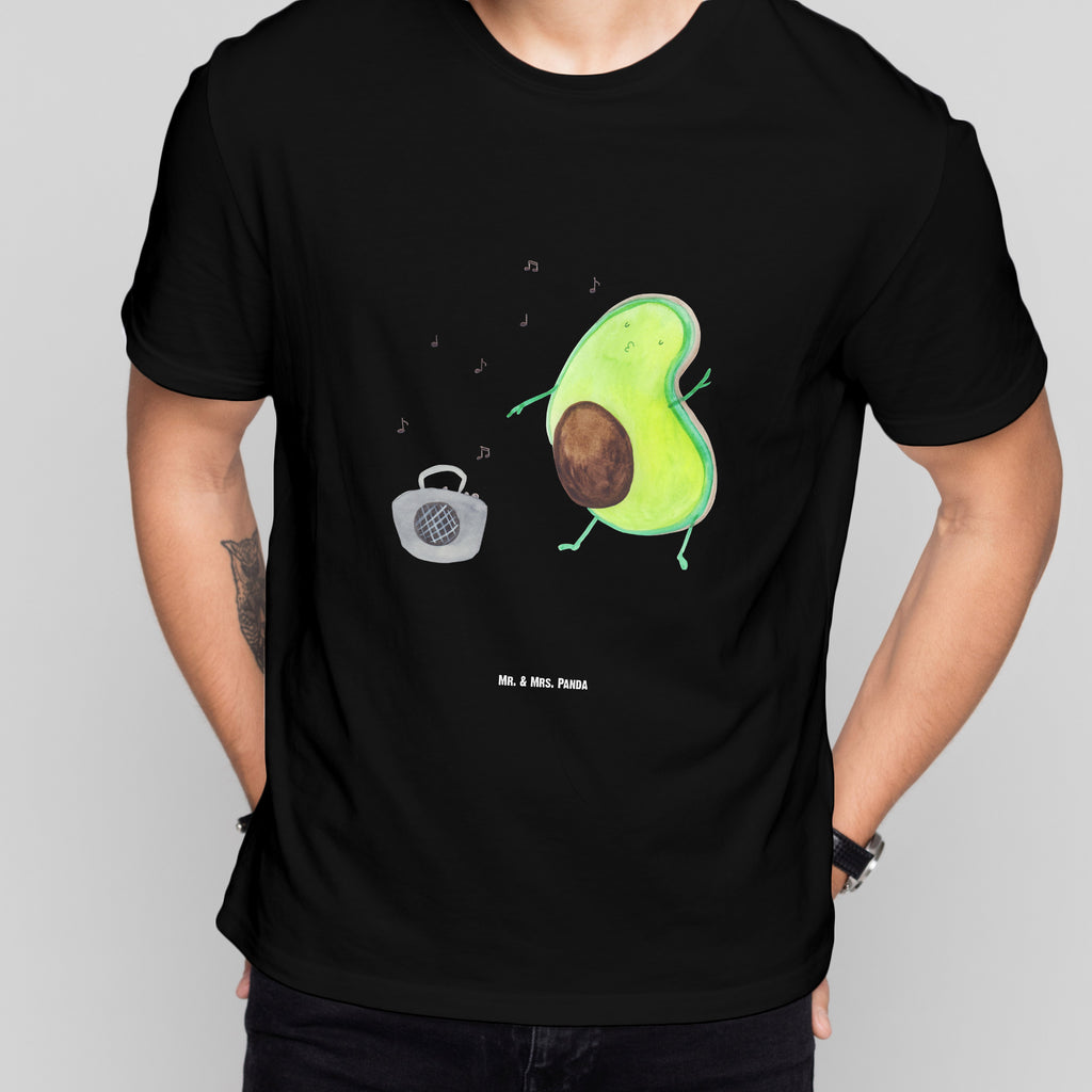 T-Shirt Standard Avocado tanzt T-Shirt, Shirt, Tshirt, Lustiges T-Shirt, T-Shirt mit Spruch, Party, Junggesellenabschied, Jubiläum, Geburstag, Herrn, Damen, Männer, Frauen, Schlafshirt, Nachthemd, Sprüche, Avocado, Veggie, Vegan, Gesund