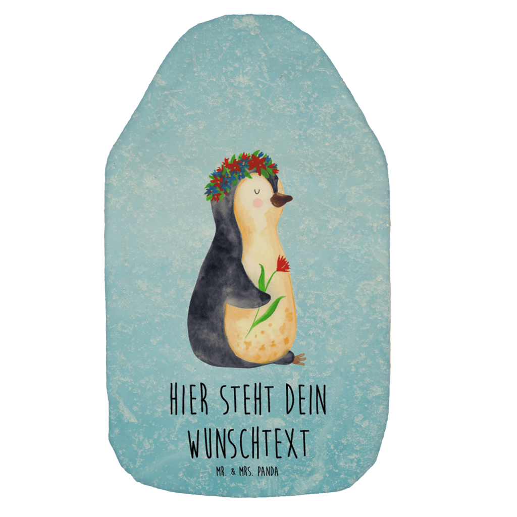 Personalisierte Wärmflasche Pinguin Blumenkranz Personalisierte Wärmflasche, Personalisiertes Wärmekissen, Personalisierte Kinderwärmflasche, Personalisiertes Körnerkissen, Personalisierter Wärmflaschenbezug, Personalisierte Wärmflasche mit Bezug, Personalisierte Kinder Wärmflasche, Wärmflasche mit Namen, Wärmekissen mit Namen, Kinderwärmflasche mit Namen, Körnerkissen mit Namen, Wärmflaschenbezug mit Namen, Kinder Wärmflasche mit Namen, Pinguin, Pinguine, Blumenkranz, Universum, Leben, Wünsche, Ziele, Lebensziele, Motivation, Lebenslust, Liebeskummer, Geschenkidee