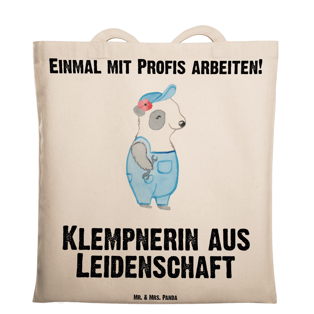 Tragetasche Klempnerin aus Leidenschaft Beuteltasche, Beutel, Einkaufstasche, Jutebeutel, Stoffbeutel, Tasche, Shopper, Umhängetasche, Strandtasche, Schultertasche, Stofftasche, Tragetasche, Badetasche, Jutetasche, Einkaufstüte, Laptoptasche, Beruf, Ausbildung, Jubiläum, Abschied, Rente, Kollege, Kollegin, Geschenk, Schenken, Arbeitskollege, Mitarbeiter, Firma, Danke, Dankeschön, Klempnerin, Handwerkerin, Installateurin, Meisterin, Gesellenprüfung, Fachbetrieb, Bauklempnerin, Sanitärinstallationen