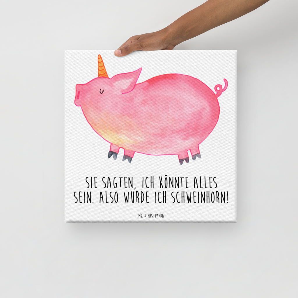 Leinwand Bild Einhorn Schweinhorn Leinwand, Bild, Kunstdruck, Wanddeko, Dekoration, Einhorn, Einhörner, Einhorn Deko, Pegasus, Unicorn, Party, Spaß, Schwein, Schweinhorn, Bauer, witzig. lustig, Spruch, geschenk, Pig, Piggy, funny, english, englisch