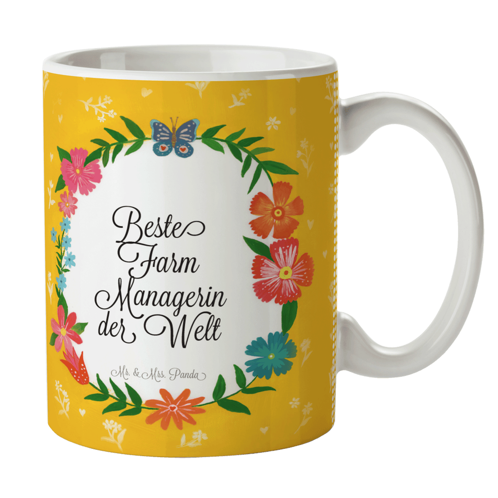 Tasse Design Frame Happy Girls Farm Managerin Tasse, Kaffeetasse, Teetasse, Becher, Kaffeebecher, Teebecher, Keramiktasse, Porzellantasse, Büro Tasse, Geschenk Tasse, Tasse Sprüche, Tasse Motive, Kaffeetassen, Tasse bedrucken, Designer Tasse, Cappuccino Tassen, Schöne Teetassen, Geschenk