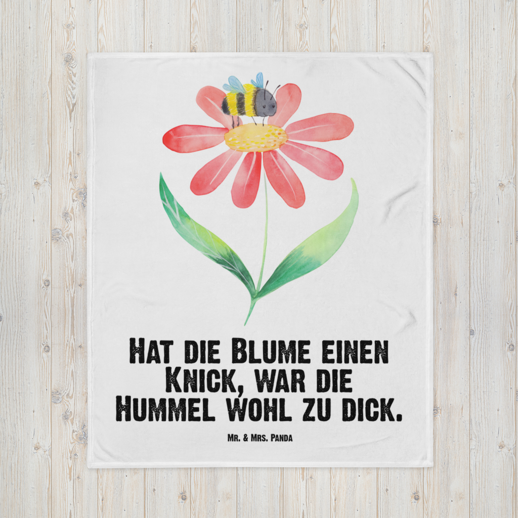 Babydecke Hummel Blume Babydecke, Babygeschenk, Geschenk Geburt, Babyecke Kuscheldecke, Krabbeldecke, Tiermotive, Gute Laune, lustige Sprüche, Tiere, Hummel, Blume, Wespe, Flauschig, Natur, Feld, Hummeln, Biene