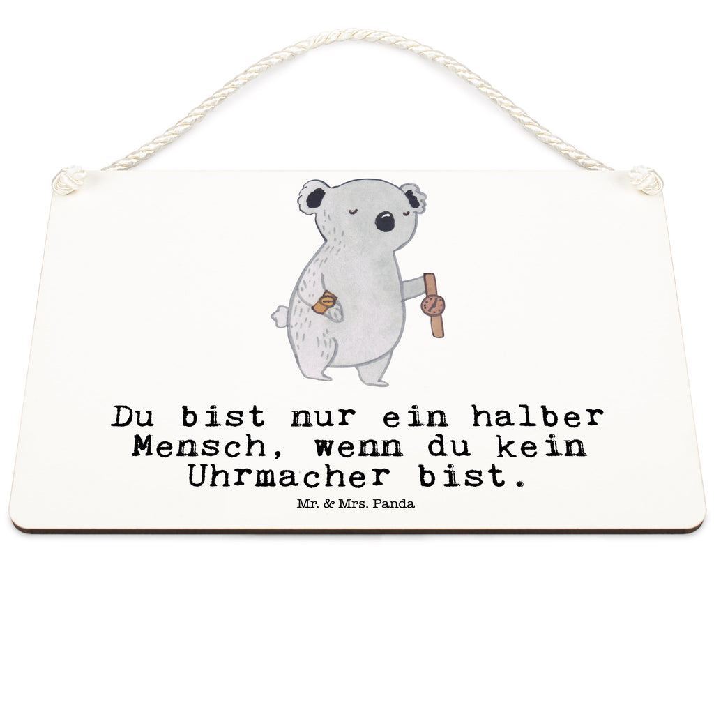 Deko Schild Uhrmacher mit Herz Dekoschild, Deko Schild, Schild, Tür Schild, Türschild, Holzschild, Wandschild, Wanddeko, Beruf, Ausbildung, Jubiläum, Abschied, Rente, Kollege, Kollegin, Geschenk, Schenken, Arbeitskollege, Mitarbeiter, Firma, Danke, Dankeschön